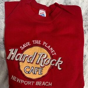 Hard Rock Cafe - Newport Beach Sweatshirt (RARE FIND)
